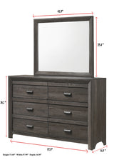 Adelaide Brown Dresser - Luna Furniture