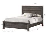 Adelaide Brown Panel Bedroom Set - Luna Furniture