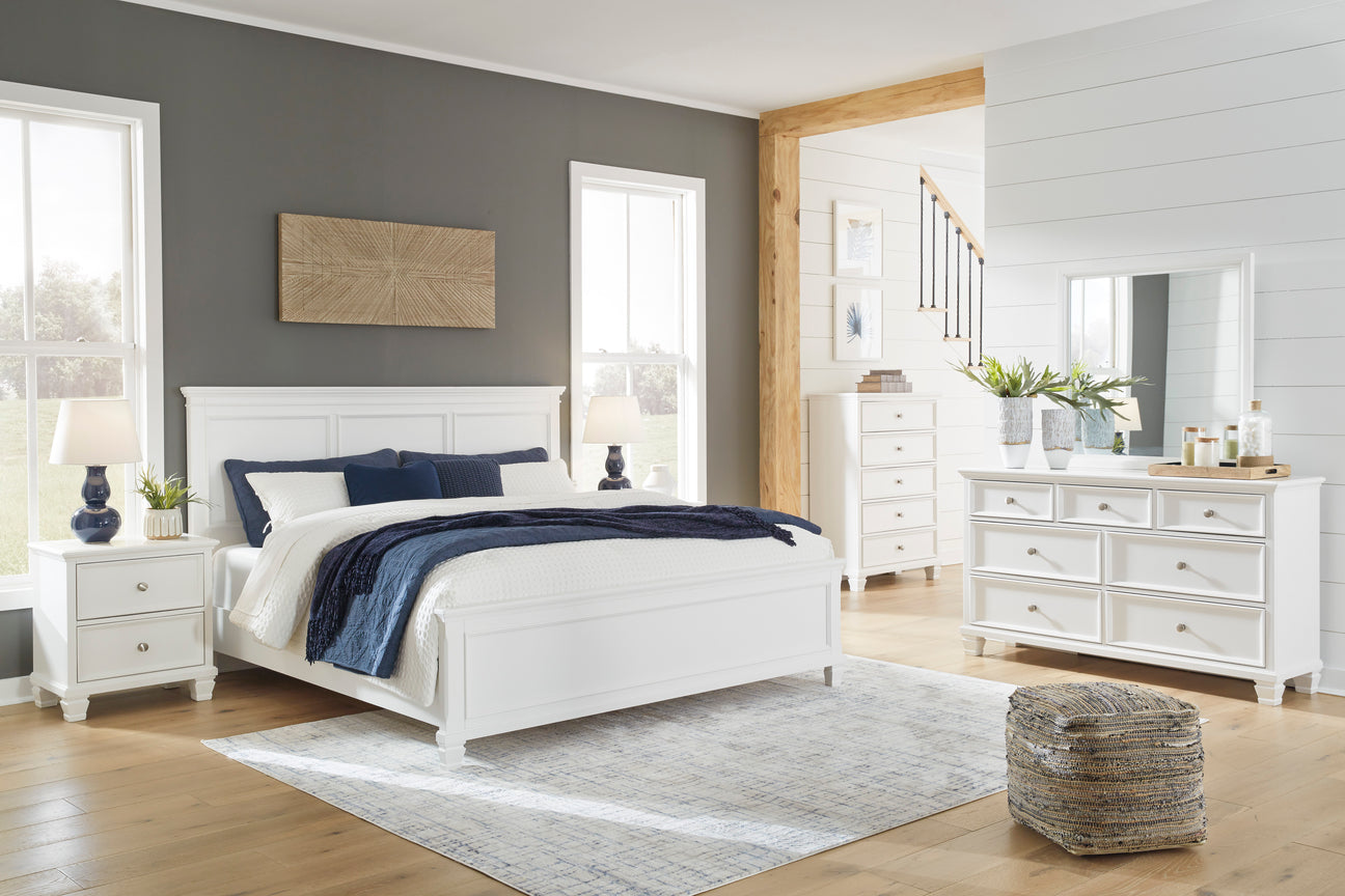 Fortman White Panel Bedroom Set -  Ashley - Luna Furniture