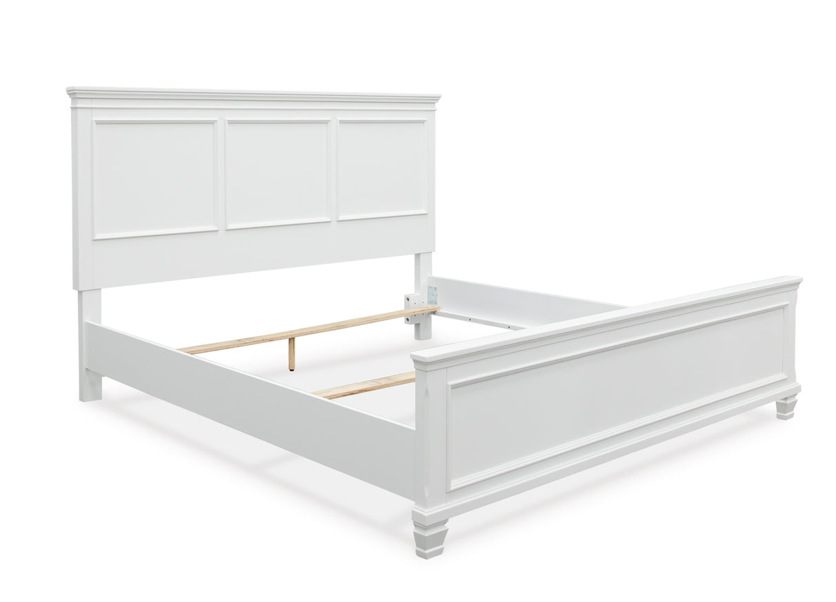 Fortman White Panel Bedroom Set -  Ashley - Luna Furniture