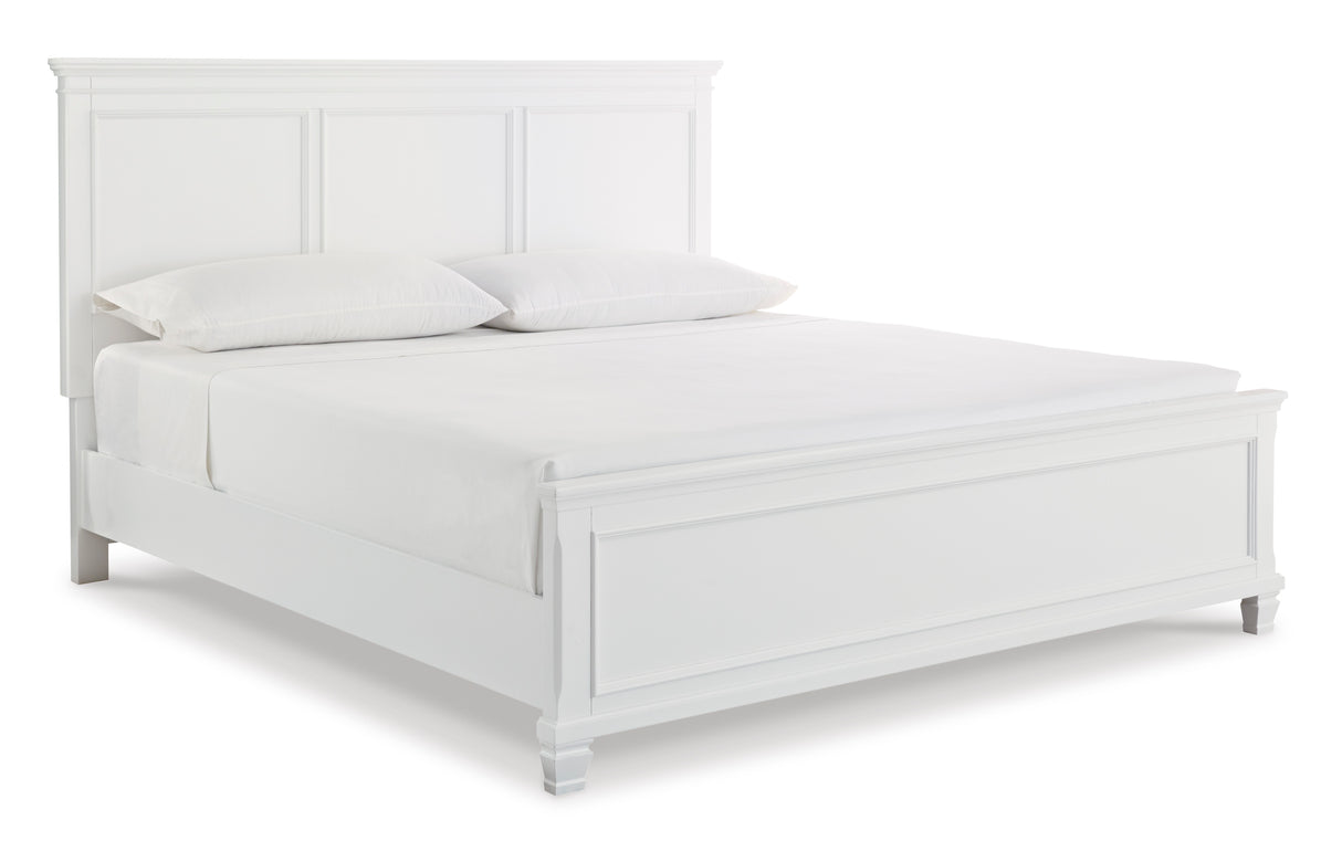 Fortman White Panel Bedroom Set -  Ashley - Luna Furniture