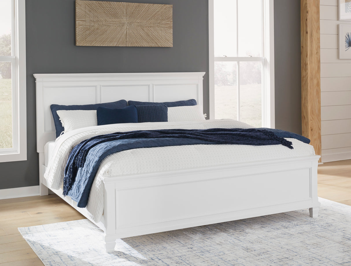 Fortman White Panel Bedroom Set -  Ashley - Luna Furniture