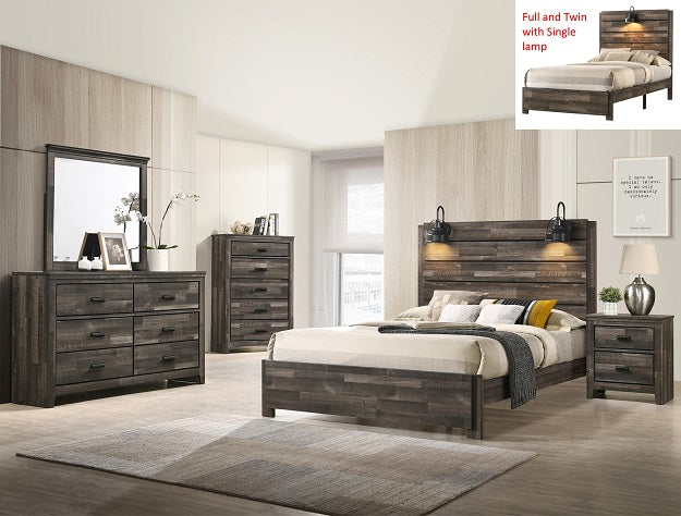 Carter Brown Full Platform Bed