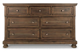 Flynnter Medium Brown Dresser from Ashley - Luna Furniture