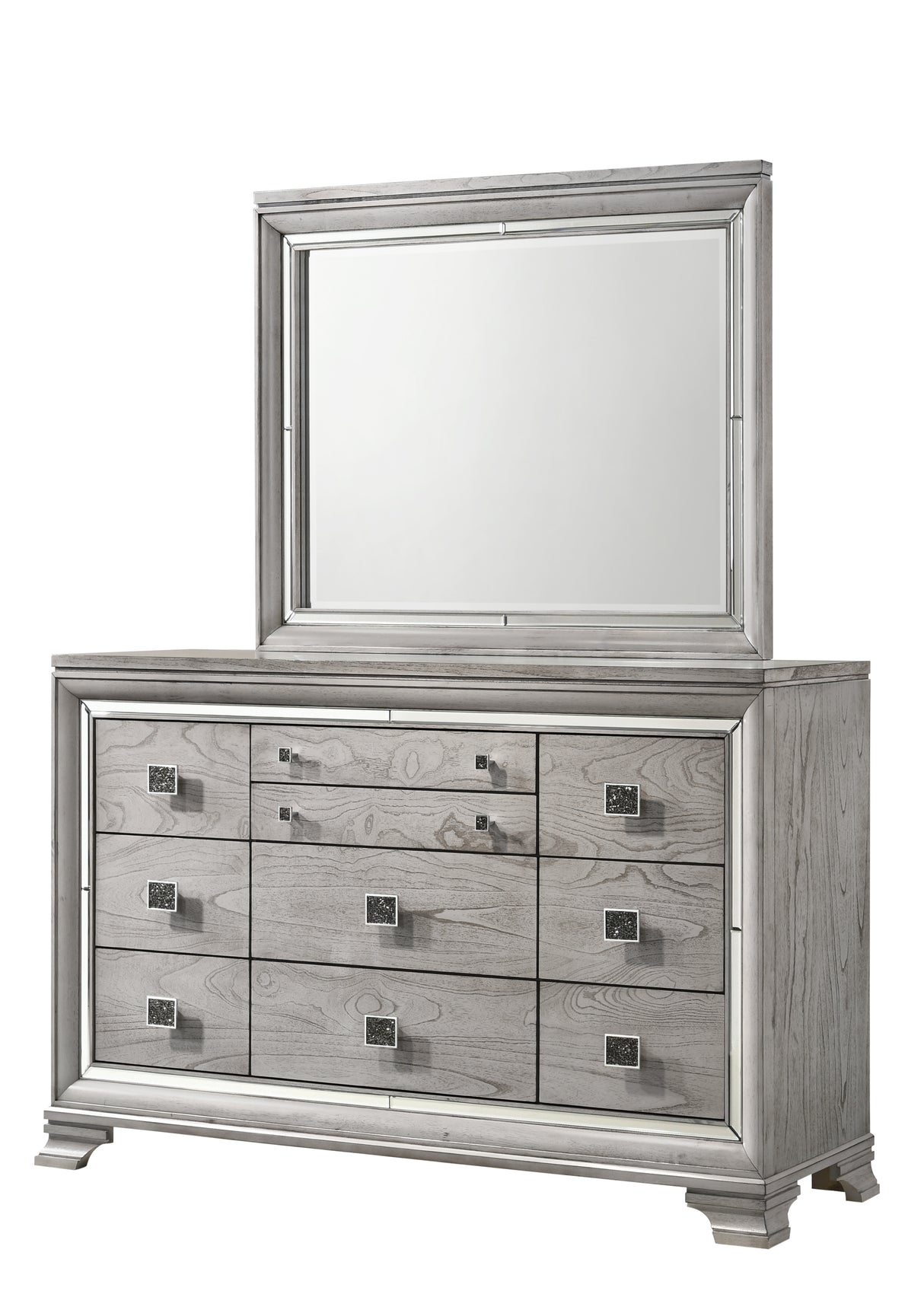 Vail Gray Mirror