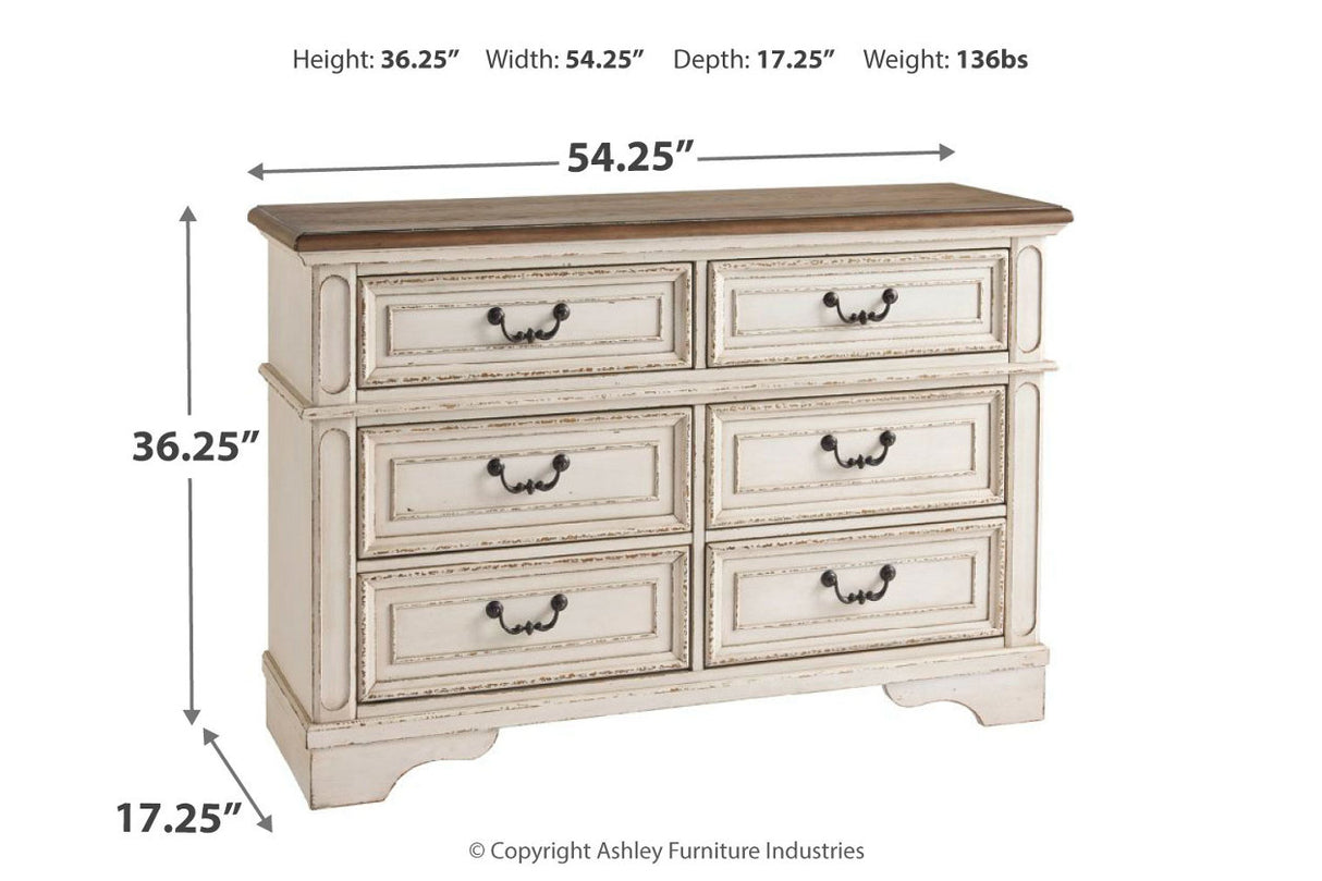 Realyn Two-tone Dresser -  - Luna Furniture