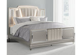 Chevanna Platinum King Upholstered Panel Bed -  Ashley - Luna Furniture