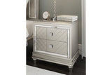 Chevanna Platinum Nightstand -  - Luna Furniture