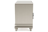 Chevanna Platinum Nightstand -  - Luna Furniture