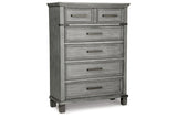 Russelyn Gray Chest of Drawers from Ashley - Luna Furniture