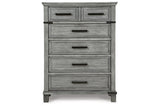 Russelyn Gray Chest of Drawers from Ashley - Luna Furniture