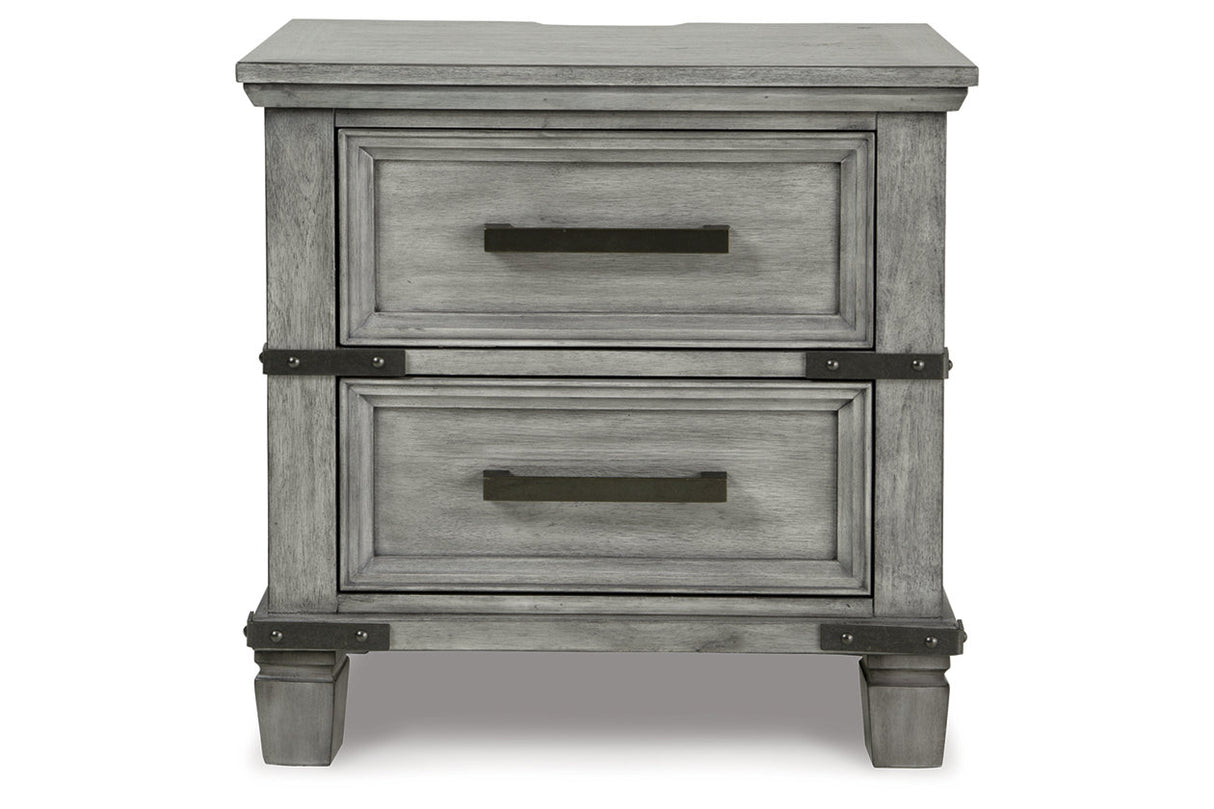 Russelyn Gray Nightstand from Ashley - Luna Furniture