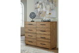 Dakmore Brown Dresser -  Ashley - Luna Furniture