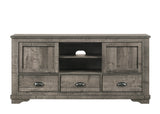 Coralee Gray 63" TV Stand -  Crown Mark - Luna Furniture