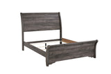 Coralee Gray Queen Sleigh Bed