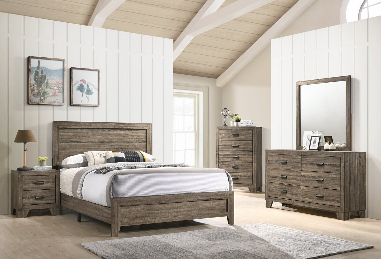 Millie Brown Panel Bedroom Set [HOT DEAL]