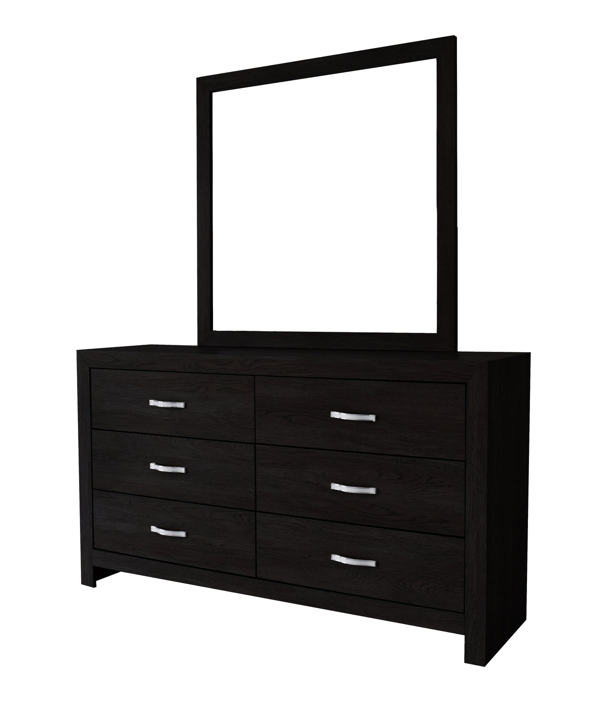 Jaylen Black LED Panel Bedroom Set -  Crown Mark - Luna Furniture