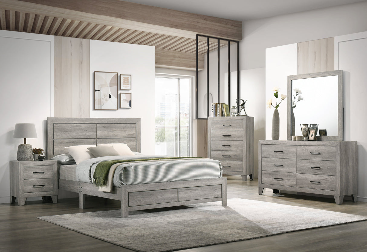 Hopkins Driftwood Platform Bedroom Set