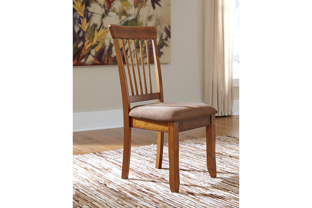 Berringer Rustic Brown Dining Chair, Set of 2 -  Ashley - Luna Furniture