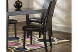 Kimonte Dark Brown Dining Chair, Set of 2 -  Ashley - Luna Furniture