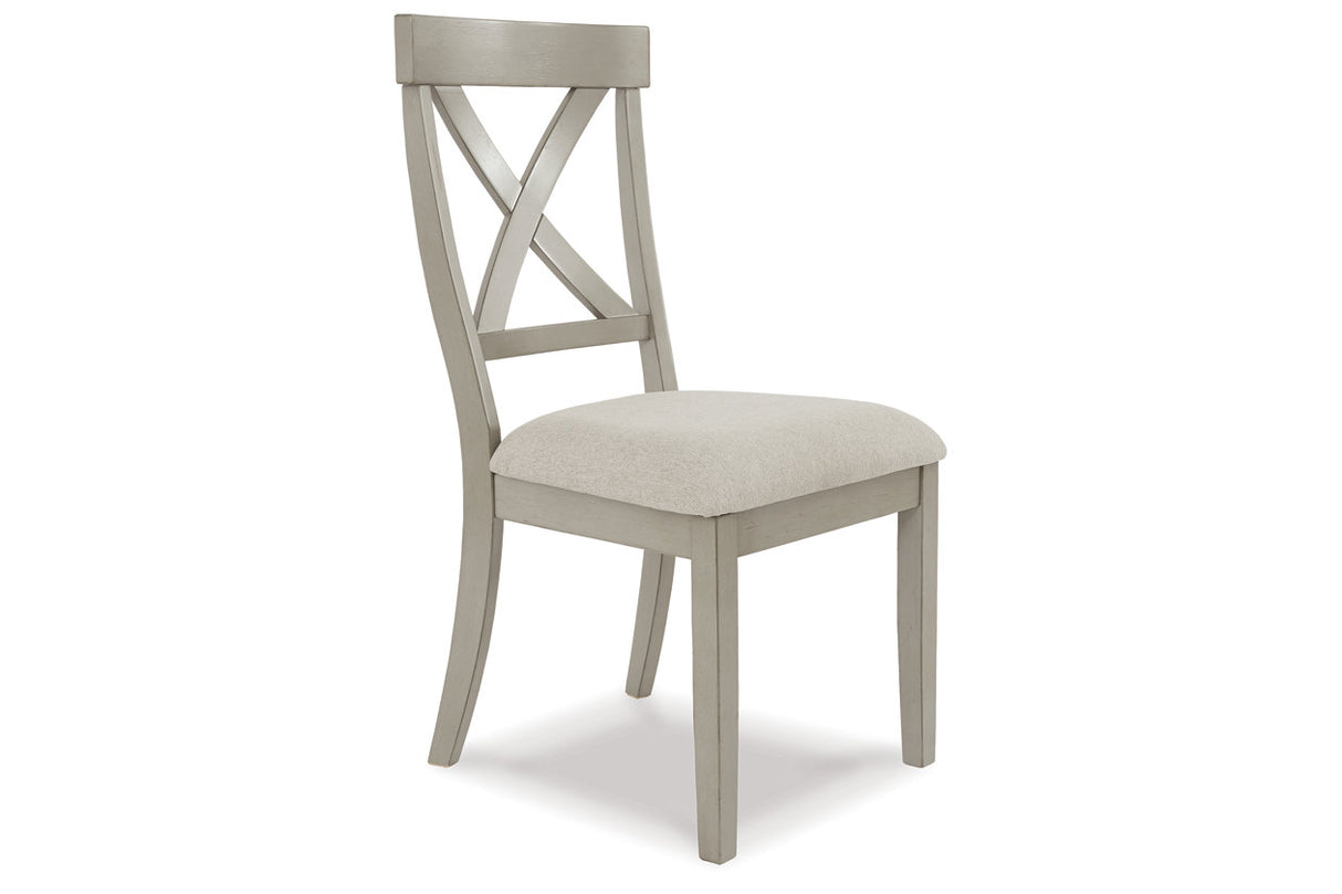 Parellen Gray Dining Chair, Set of 2 -  Ashley - Luna Furniture