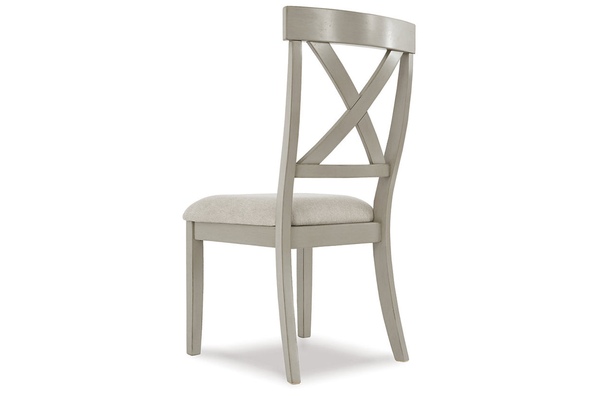 Parellen Gray Dining Chair, Set of 2 -  Ashley - Luna Furniture