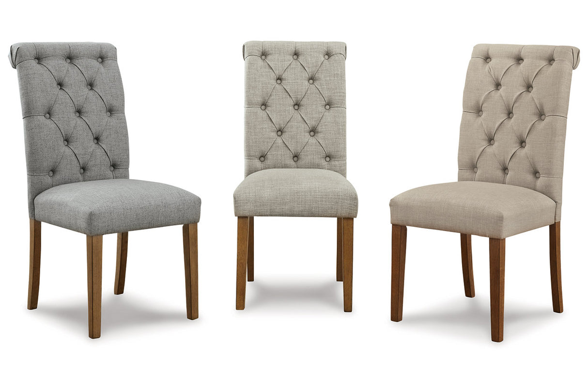 Harvina Gray Dining Chair, Set of 2 -  Ashley - Luna Furniture