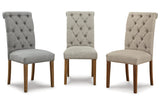 Harvina Gray Dining Chair, Set of 2 -  Ashley - Luna Furniture