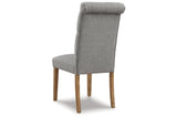 Harvina Gray Dining Chair, Set of 2 -  Ashley - Luna Furniture