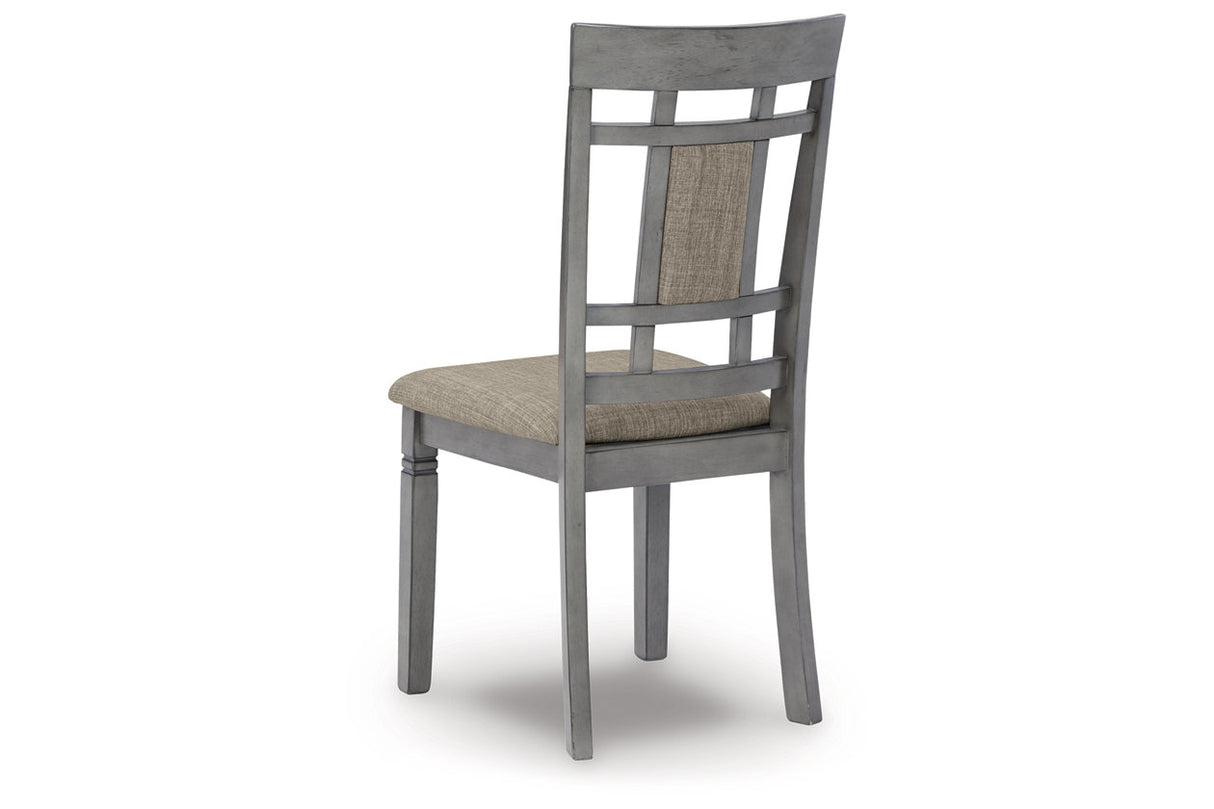 Jayemyer Charcoal Gray Dining Table and Chairs from Ashley - Luna Furniture