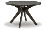 Wittland Dark Brown Dining Table -  Ashley - Luna Furniture