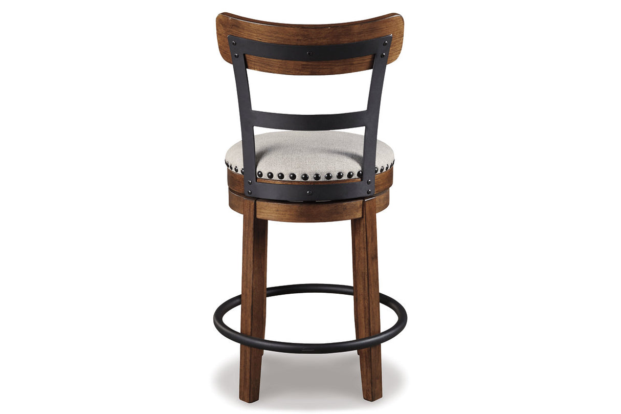 Valebeck Brown Counter Height Barstool -  - Luna Furniture