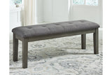 Hallanden Two-tone Gray 50" Dining Bench -  - Luna Furniture