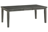 Hallanden Gray Dining Extension Table -  - Luna Furniture