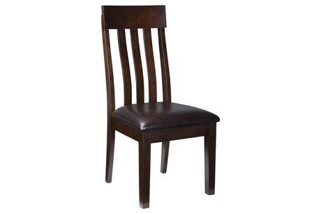 Haddigan Dark Brown Dining Chair, Set of 2 -  Ashley - Luna Furniture