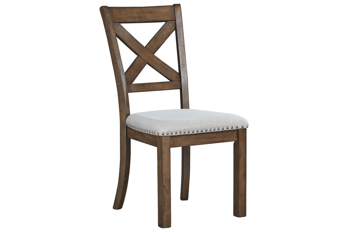 Moriville Beige Dining Chair, Set of 2 -  Ashley - Luna Furniture