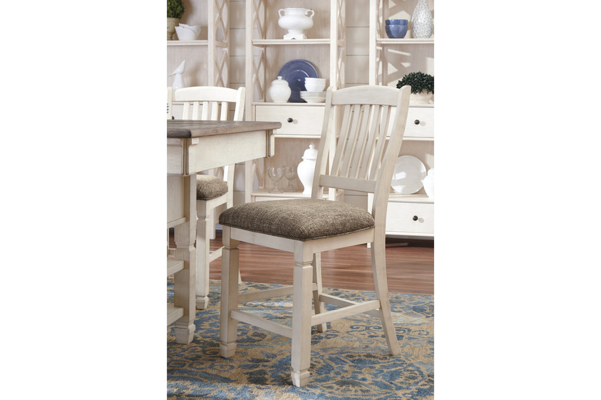 Bolanburg Two-tone Counter Height Chair, Set of 2 -  Ashley - Luna Furniture