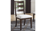 Adinton Reddish Brown Dining Chair, Set of 2 -  Ashley - Luna Furniture