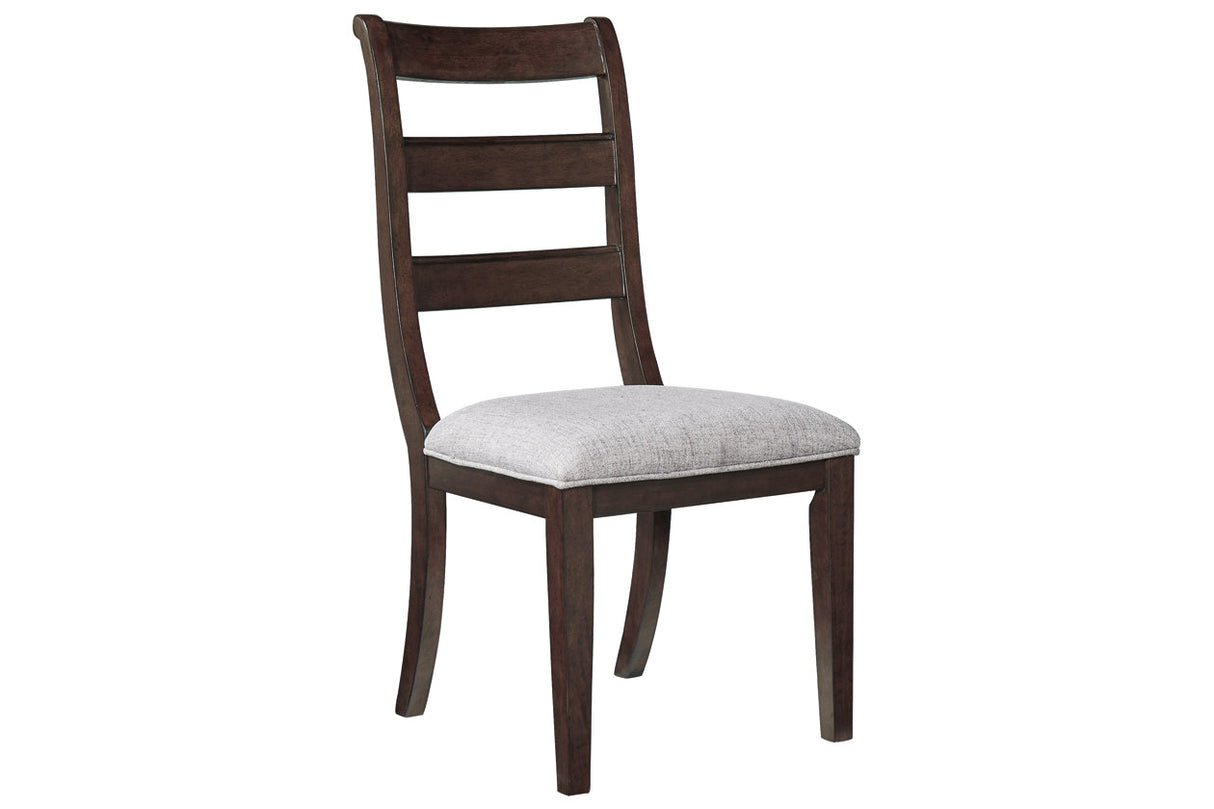 Adinton Reddish Brown Dining Chair, Set of 2 -  Ashley - Luna Furniture