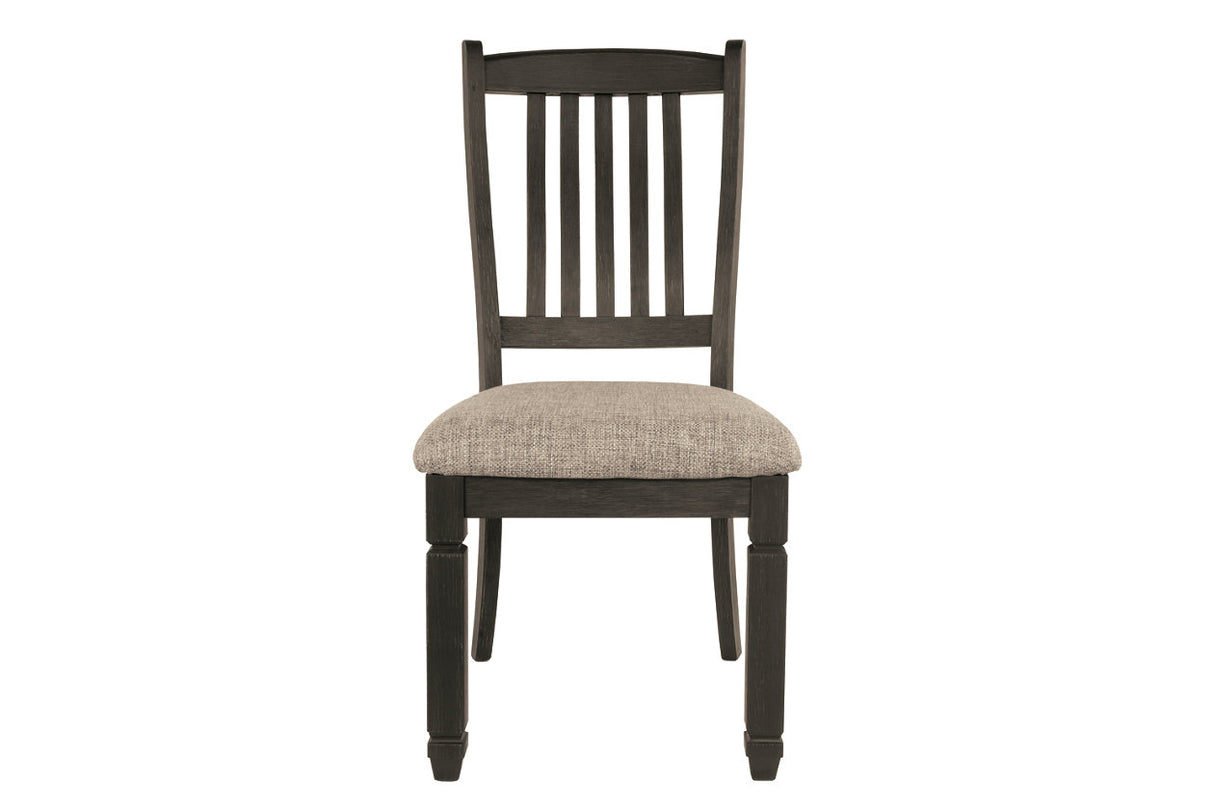 Tyler Creek Black/Grayish Brown Dining Chair, Set of 2 -  Ashley - Luna Furniture