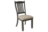 Tyler Creek Black/Grayish Brown Dining Chair, Set of 2 -  Ashley - Luna Furniture