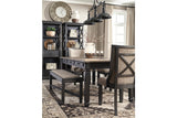 Tyler Creek Black/Gray Dining Table -  - Luna Furniture