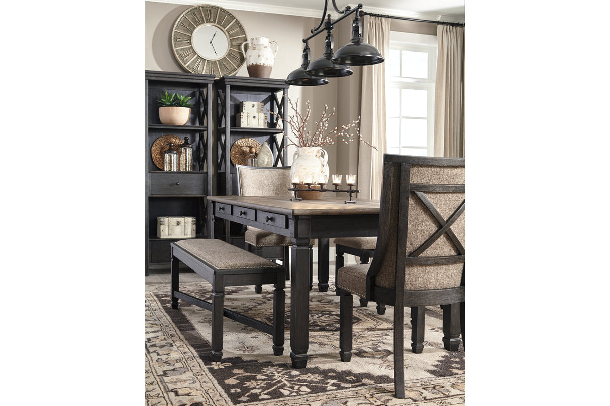 Tyler Creek Black/Grayish Brown Dining Chair, Set of 2 -  Ashley - Luna Furniture