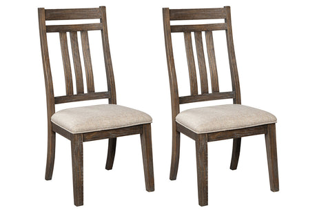 Wyndahl Rustic Brown Dining Chair, Set of 2 -  Ashley - Luna Furniture