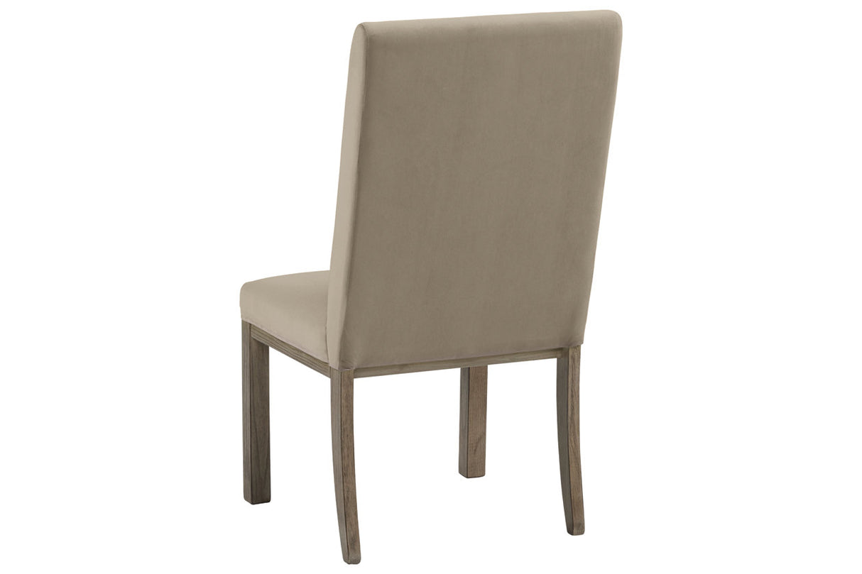 Chrestner Gray Dining Chair, Set of 2 from Ashley - Luna Furniture