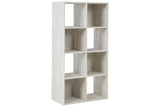 Paxberry Whitewash Eight Cube Organizer -  - Luna Furniture