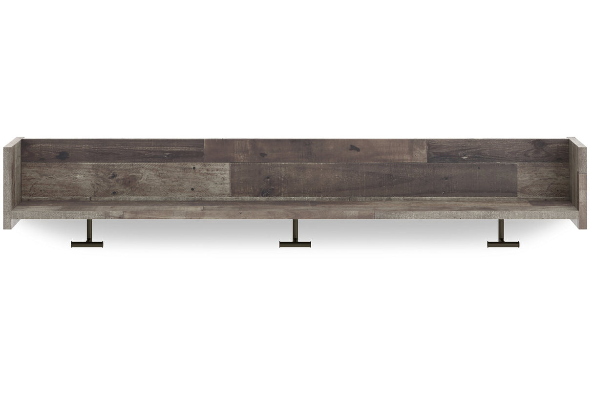 Neilsville Multi Gray Wall Mounted Coat Rack with Shelf from Ashley - Luna Furniture