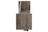 Neilsville Multi Gray Wall Mounted Coat Rack with Shelf from Ashley - Luna Furniture