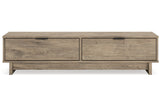 Oliah Natural Storage Bench from Ashley - Luna Furniture