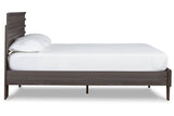 Brymont Dark Gray Queen Panel Platform Bed from Ashley - Luna Furniture